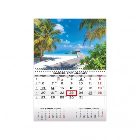 Seinakalender MONO pilt nr. 34 2026a.