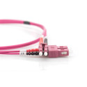 DIGITUS Fiber Optic Patch Cord, LC/SC Multimode 50/125 µ, OM4, Duplex, 1m
