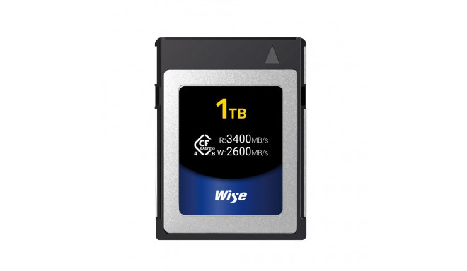 Wise 1TB CFexpress 4.0 Type B Memory Card 2600 MB/s