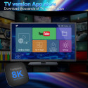 Tvix MX10 8K Медиаплеер Умная TV Box 2GB + 16GB Android 13 Bluetooth / Wi-Fi 5 Черный