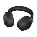 JABRA Evolve2 85 UC Stereo Headset full size Bluetooth wireless wired active noise cancelling 3.5 mm