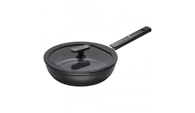 PAN SAUTE HARD FACE 28CM WITH LID