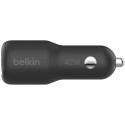 "Belkin BOOST CHARGE 42W Dual USB-C Kfz-Ladegerät PD+PPS, b"