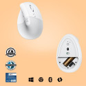 "Logitech Lift Vertical Ergonomic wireless off-white"