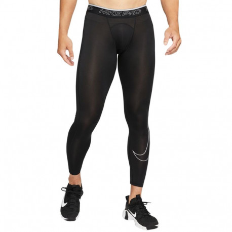 Legginsy męskie Nike Pro Dri-FIT Tight czarne DD1913 010 M