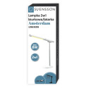 Svensson Desk lamp/flashlight 2in1 AMSTERDAM magnetic-detatchable 8W white