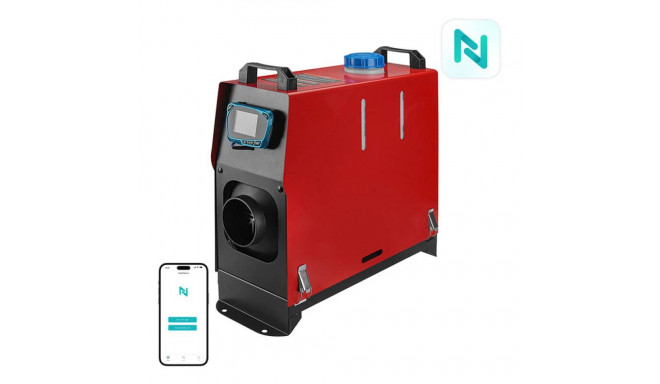 Parking heater Blitzwolf BW-AH-V1-BT, 5kw, 12V, app-controlled with standard banana interface + Blue