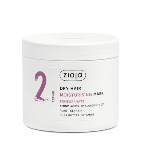 Ziaja juuksemask Plant Essentials niisutav granaatõunaga 350ml