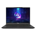 MSI Stealth A16 AI+ A3XVGG-223NL AMD Ryzen AI 9 370 Laptop 40.6 cm (16&quot;) Quad HD+ 32 GB LPD