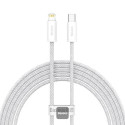 Baseus CALD000102 lightning cable 2 m White