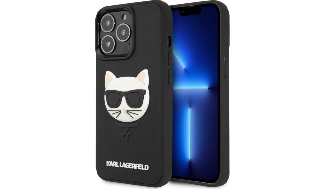 Karl Lagerfeld защитный чехол 3D Rubber Choupette Apple iPhone 13 Pro, черный