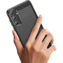 Hurtel case Carbon Samsung Galaxy A55, black