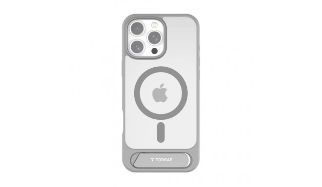 Torras Pstand Series Case for iPhone 16 Pro Max (gray)
