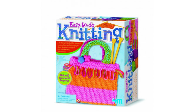 4M DIY kit Easy-To-Do Knitting Art