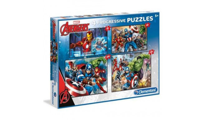 Clementoni Puzzle 20+60+100+180 The Avengers (07722)