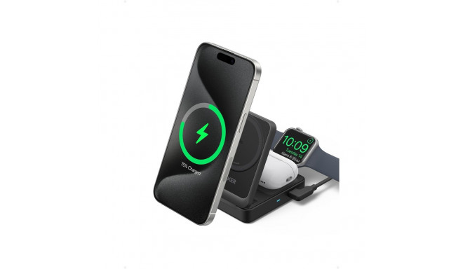 "Anker MagGo wireless Charger 15W 3-in-1 black"