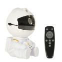 Elight A2 Sitting Astronout 360 degree Rotate Head Star Sky & Nebula projector with Remote White