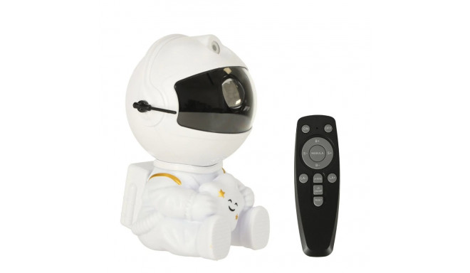 Elight A2 Sitting Astronout 360 degree Rotate Head Star Sky & Nebula projector with Remote White