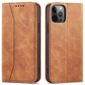 Cover Magnet Fancy Case Apple iPhone 12 Pro Max, brown