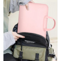 Tech-Protect laptop bag 13-14", dusty rose