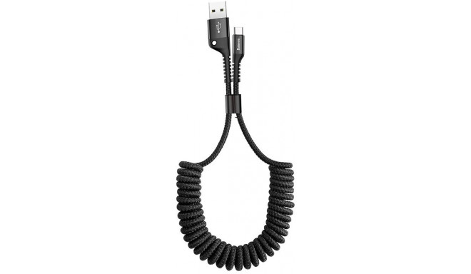 Baseus cable USB - USB-C Fish Eye Spring 1m