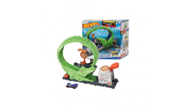 Hot Wheels City Gator Loop Attack mängukomplekt