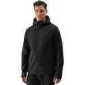 Kurtka męska softshell 4F M283 głęboka czerń 4FWAW24TSOFM283 20S  2XL