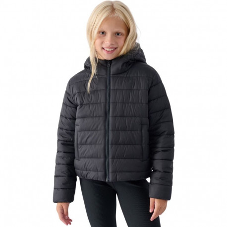Down jacket for girls 4F F449 deep black 4FJWAW24TDJAF449 20S 164cm