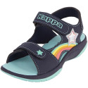 Kappa Pelangi G Sandals Navy Blue & Mint 261042K 6737 30
