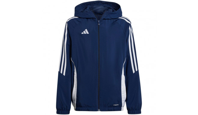 Laste jope adidas Tiro 24 tumesinine IM8797 116 cm