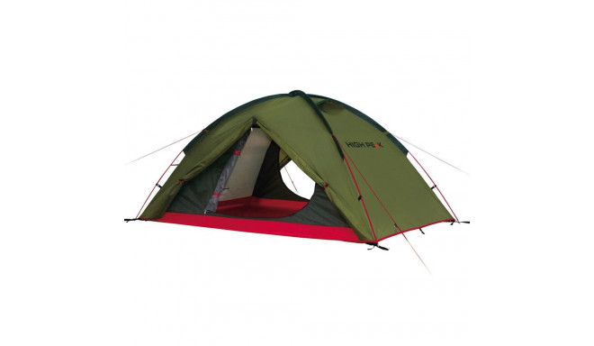 Tent High Peak Woodpecker 3 green-red 3-person 10194