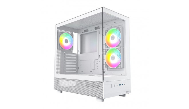 Montech XR Midi-Tower, Tempered Glass - white