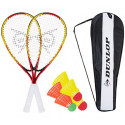 Crossminton Racketball Set Dunlop yellow and red 762091