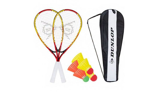 Crossminton Racketball Set Dunlop yellow and red 762091