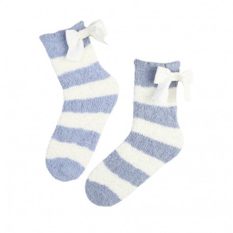 SOKISAHTEL ENYA sinised triibulised pehmed lipsuga sokid 444