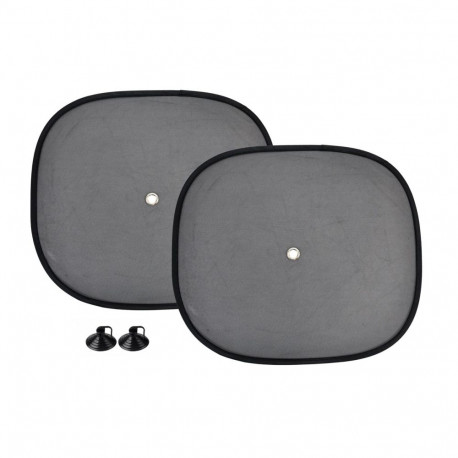 Osłony 2 szt 44x38cm boczne zasłony przeciwsłoneczne amio-01537