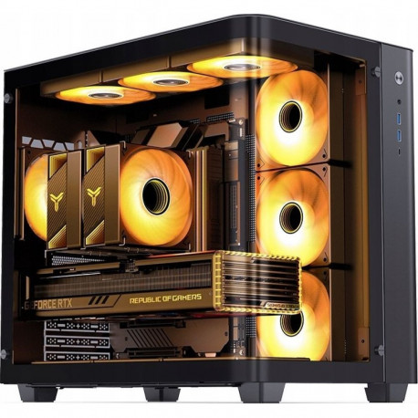 Jonsbo TK-3 - ATX case, black