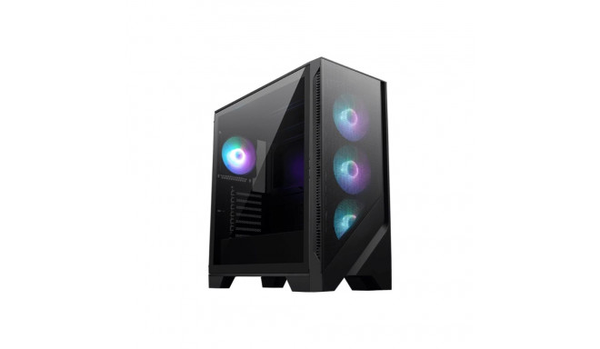MSI PC korpus MAG FORGE 321R AIRFLOW külgaken must kesk-torn toiteplokk kaasas ei ATX