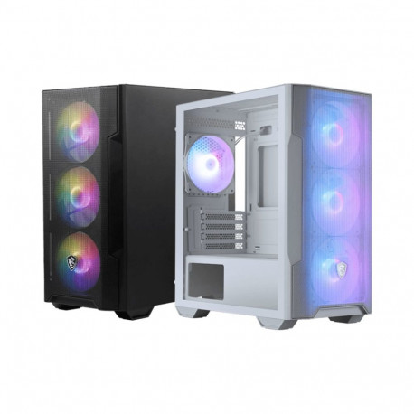 MSI PC Case | MAG FORGE M100R | Side window | White | Micro ATX Tower | Power supply included No | A