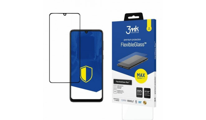 3MK FlexibleGlass Max Samsung Galaxy A33 5G A336 must, hübriidklaas tugevdatud servadega