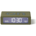 Lexon Flip Mini Double Sided Alarm Clock Khaki LR158K9