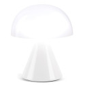 Lexon Mina Mini LED lamp glass white/glossy white LH60WG