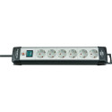 Brennenstuhl Premium-Line surge protector power strip 6 sockets 3 m black-gray (1951560100)