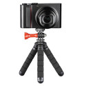 Hama Flex 2in1 tripod Smartphone/Digital camera 3 leg(s) Black