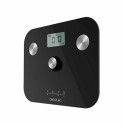 Digitālie vannas istabas svari Cecotec 425 LCD 180 kg Melns Rūdīts stikls 180 kg