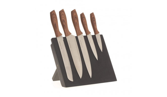 Set of Kitchen Knives and Stand 5five Simply Smart 32 x 23,2 x 19 cm