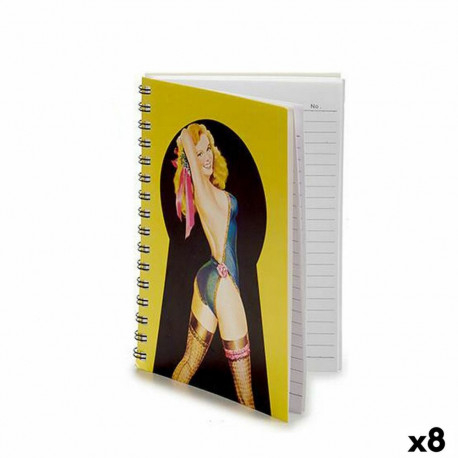 Book of Rings Pincello 1711190 A5 3D (8 Units)