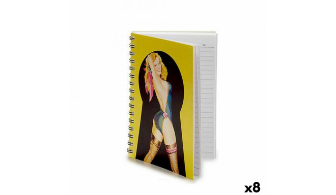 Записная книга на пружине Pincello 1711190 A5 3D (8 штук)