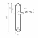 Rokturu komplekts EDM 85431 202 25,6 x 4,7 cm