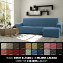 Atpūtas krēsla pārvalks ar īsu labo roku Sofaskins NIAGARA 210 - 340 cm - Brūns